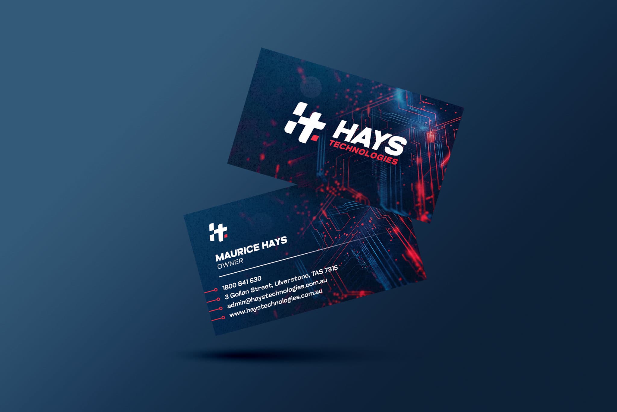 Hays Technologies — Branding by Brand in Black