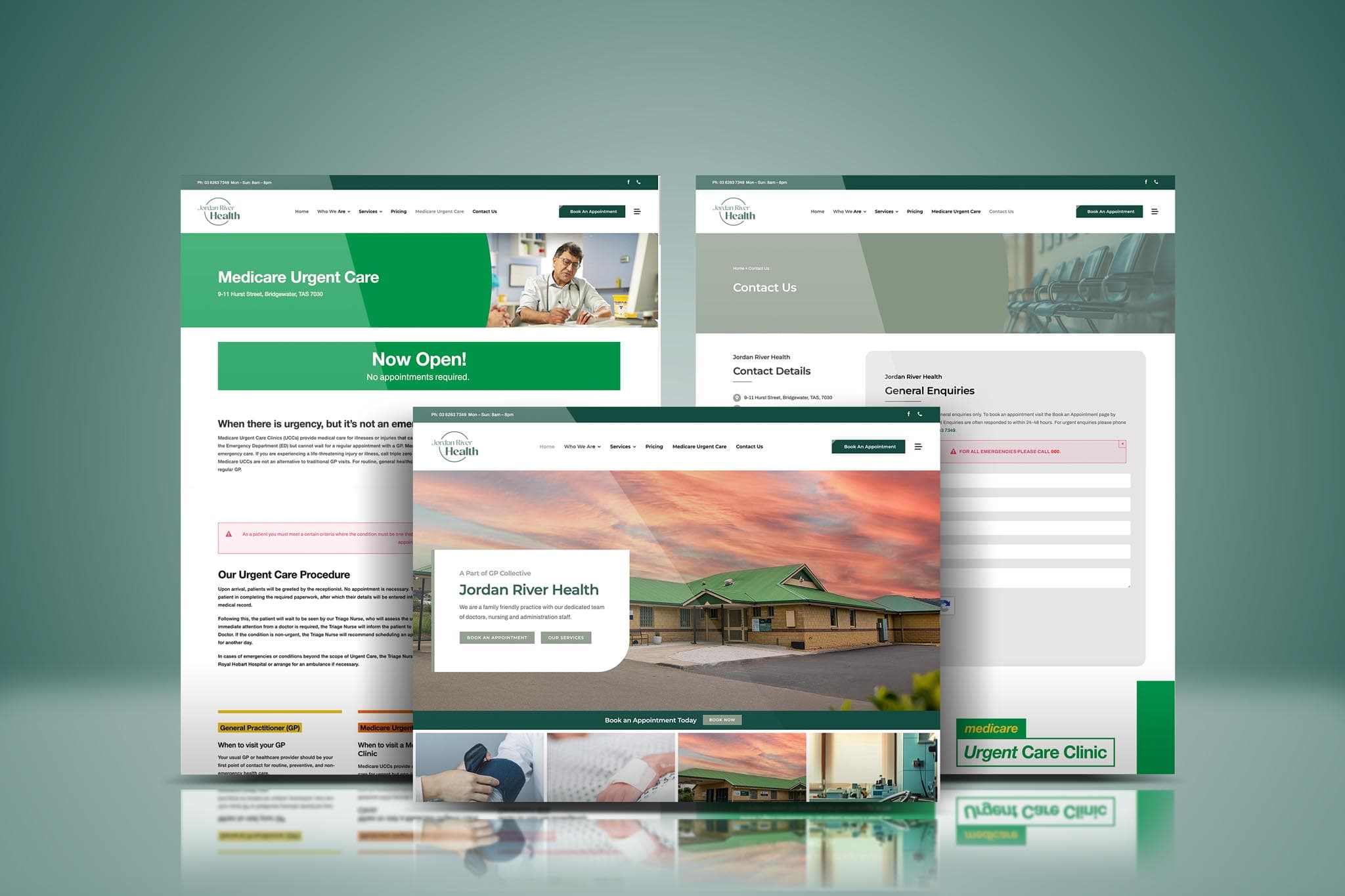 Jordan River Health — Web by Brand in Black