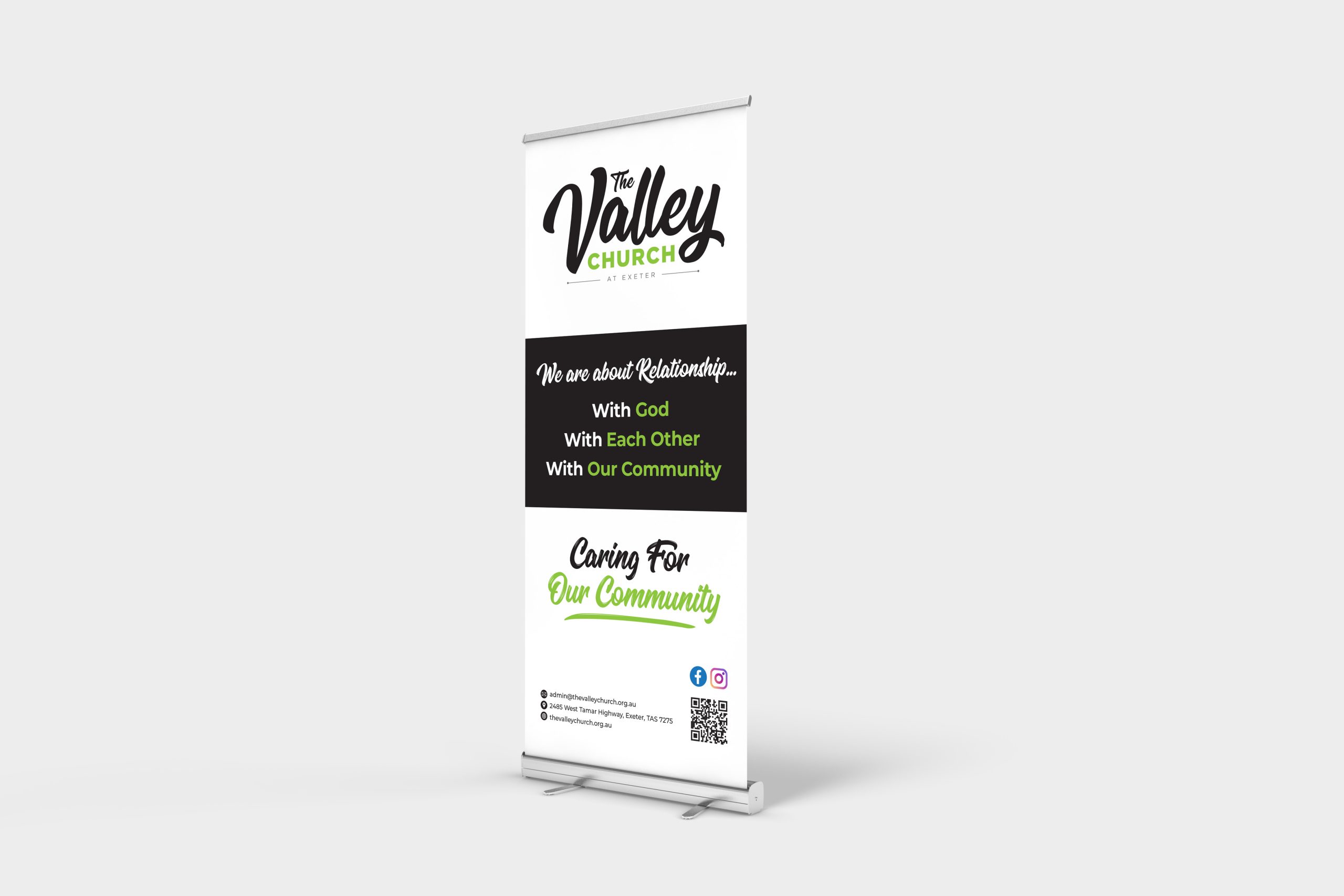 The Valley Church — Print & Branding by Brand in Black